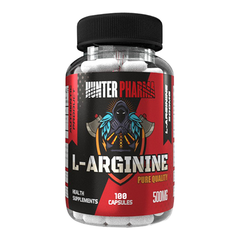 Hunter Pharma L Arginine 500mg 100 Capsules