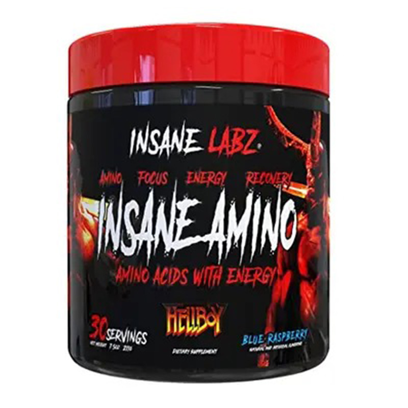 Insane Labz Amino Acids Hellboy 30 Servings - Blue Raspberry