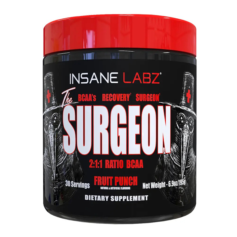 Insane Labz Surgeon BCAA 30 Servings - Fruit Punch