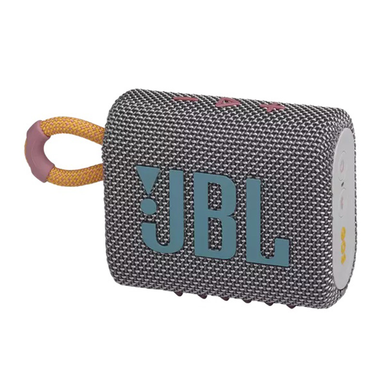 JBL GO3 Portable Waterproof Speaker - Grey
