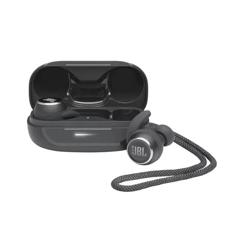 JBL Reflect Mini NC Waterproof True Wireless Noise Cancelling Sport Earbuds - Black