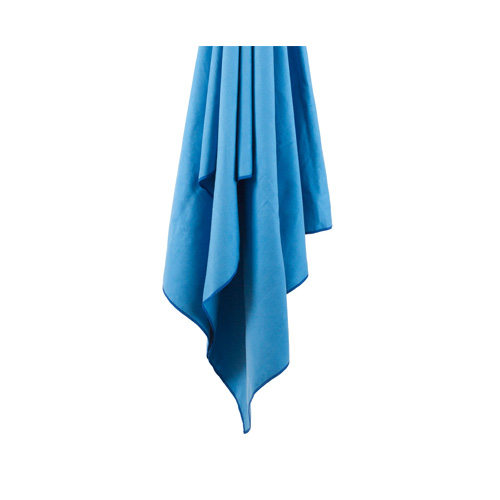LifeVenture Soft Fibre Trek Towel Pocket Blue