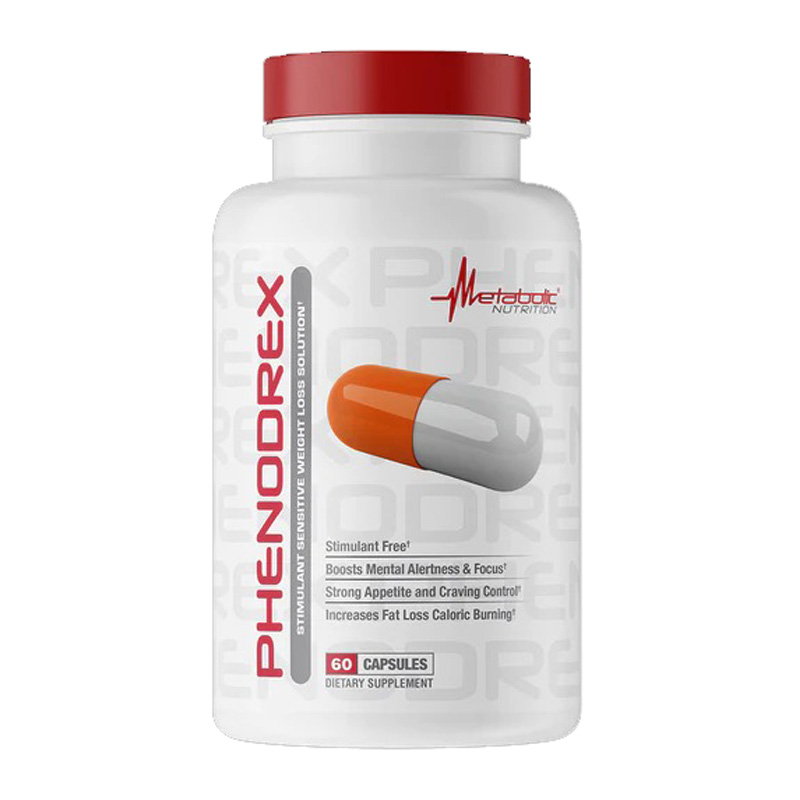 Metabolic Nutrition Phenodrex 60 Caps Stimulant Sensitive Weight Loss Aid