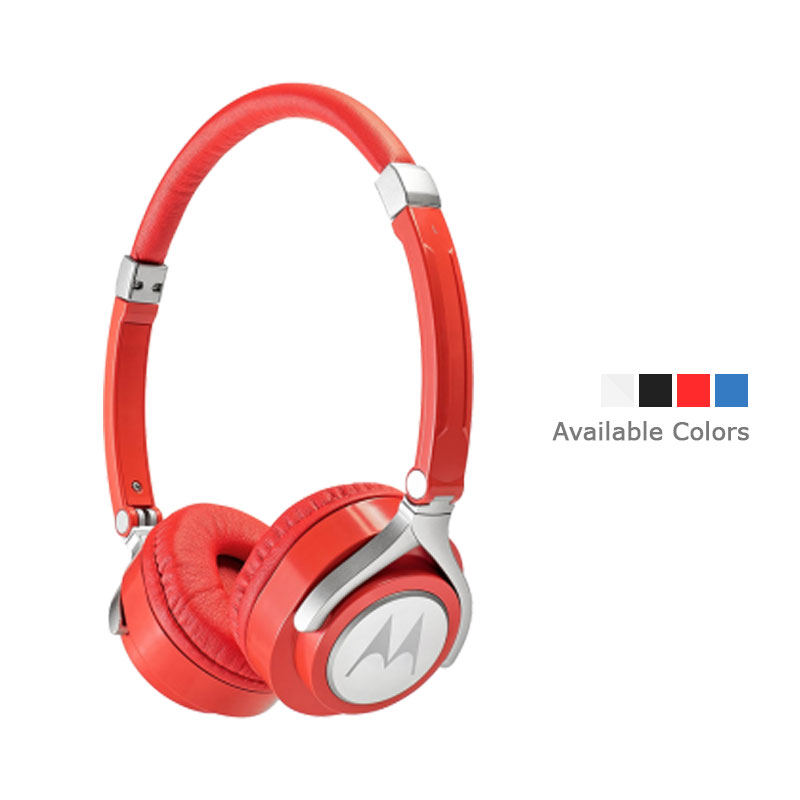 Motorola Pulse 2 SH005 Wired Headphone (Red)
