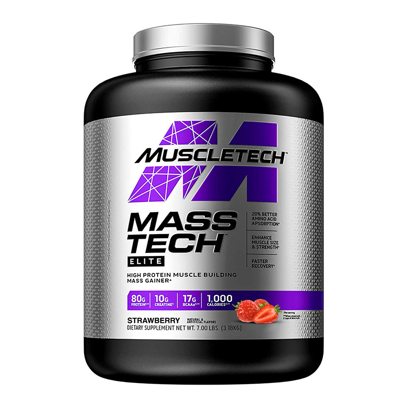 Muscletech Mass Tech Elite New 7lbs - Strawberry