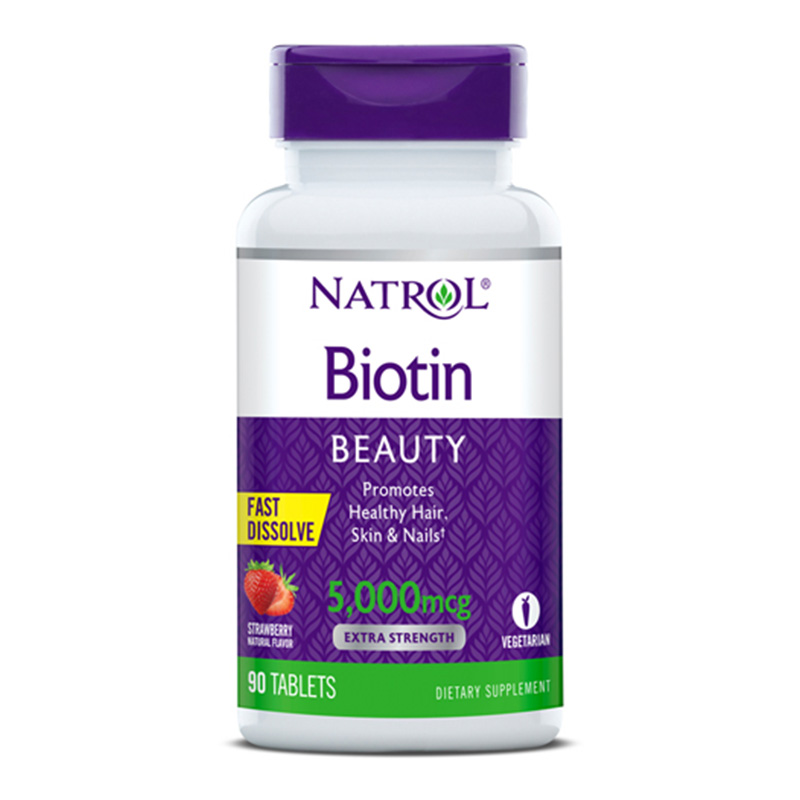 Natrol Biotin 5000 Mcg Fast Dissolve 90 Tabs