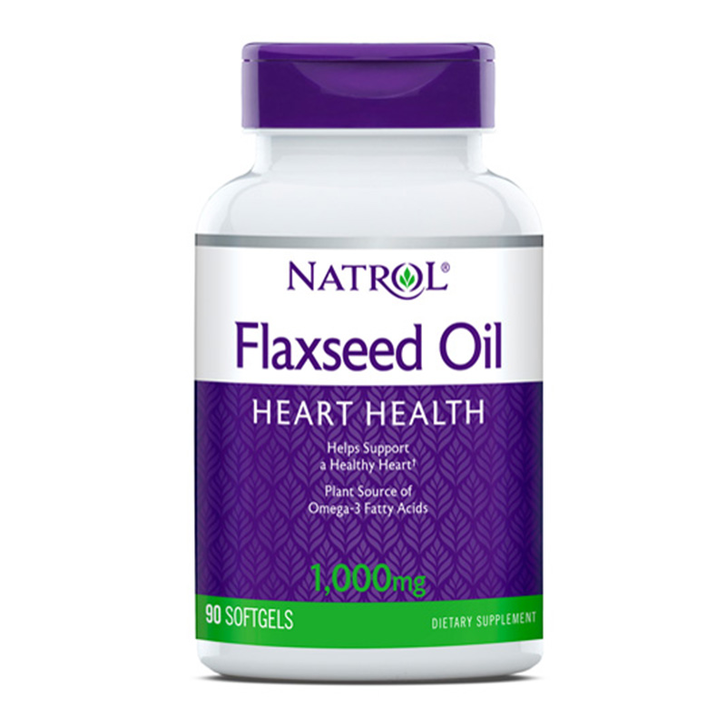 Natrol Flax Seed Oil 1000 Mg 90 S Gel