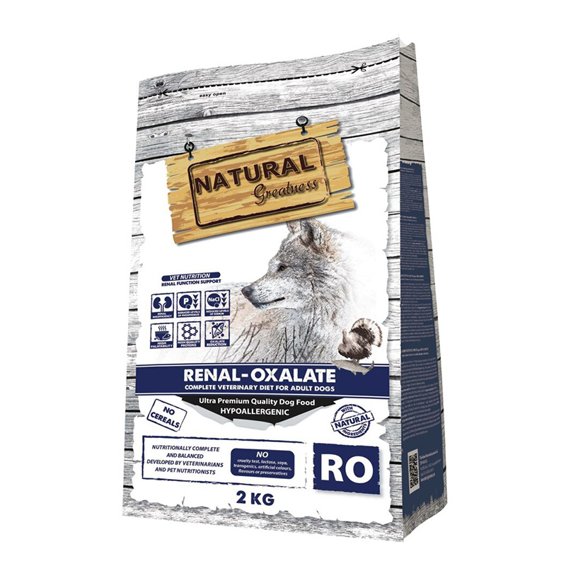 Natural Greatness Vet Diet Renal-Oxalate Adult Dog 2 Kg