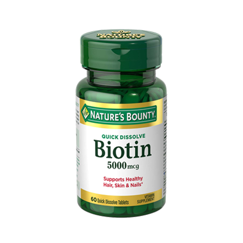 Natures Bounty Biotin 5000 mcg (60 Tabs)