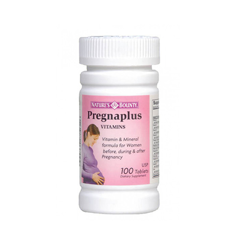 Natures Bounty Pregnaplus (100 Tabs)