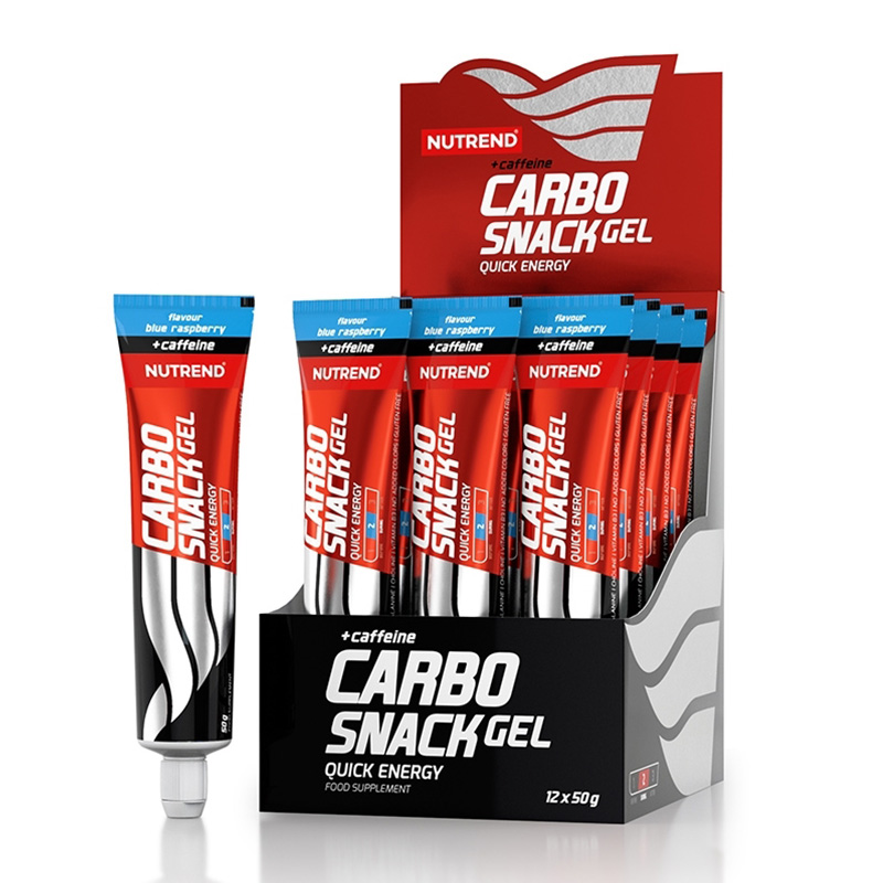 Nutrend Carbo Snack With Caffeine Tube 50g x12 Tubes