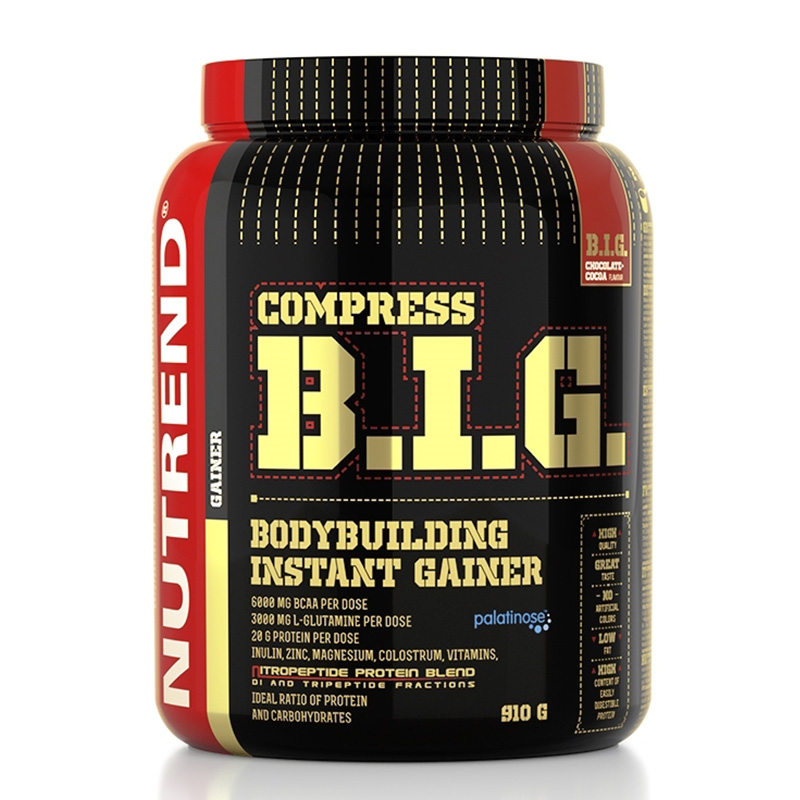 Nutrend Compress B.I.G 910 G - Chocolate Cocoa Flavor