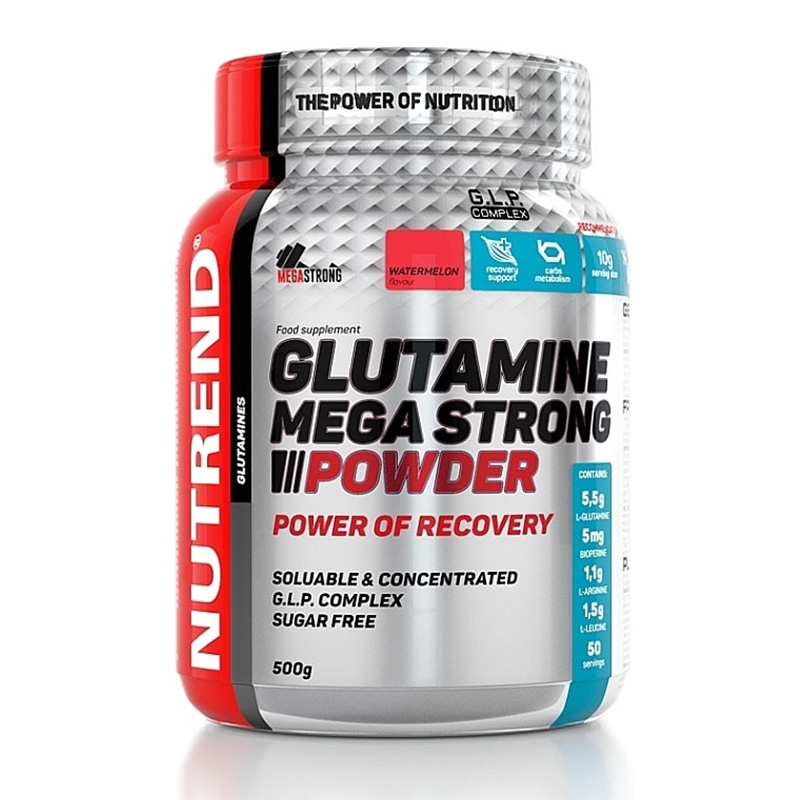 Nutrend Glutamine Mega Strong Powder 500 g