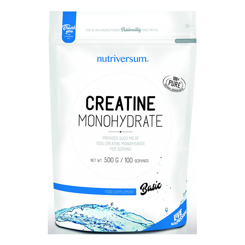 Nutriversum Basic Creatine Monohydrate 500 G