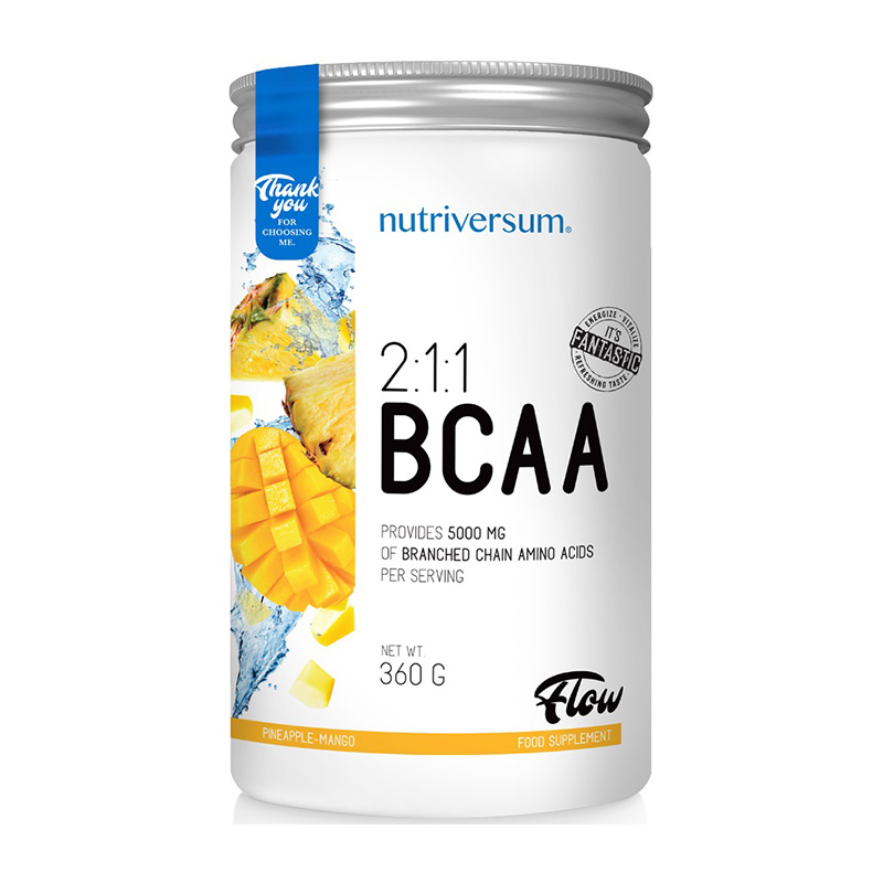 Nutriversum Flow 2:1:1 BCAA 360 G - Pineapple Mango