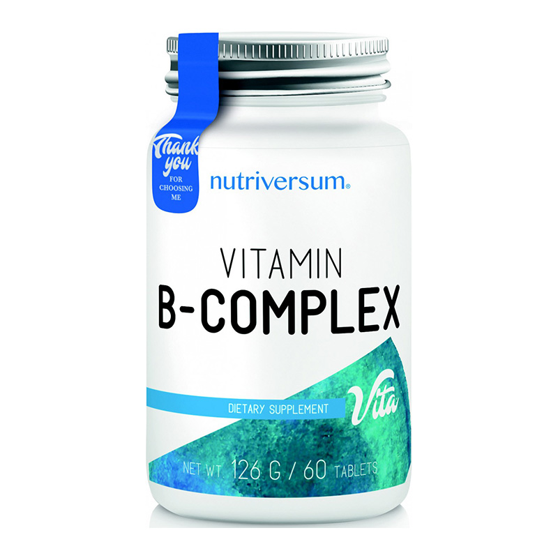 Nutriversum Vita Vitamin B Complex 60 Tabs