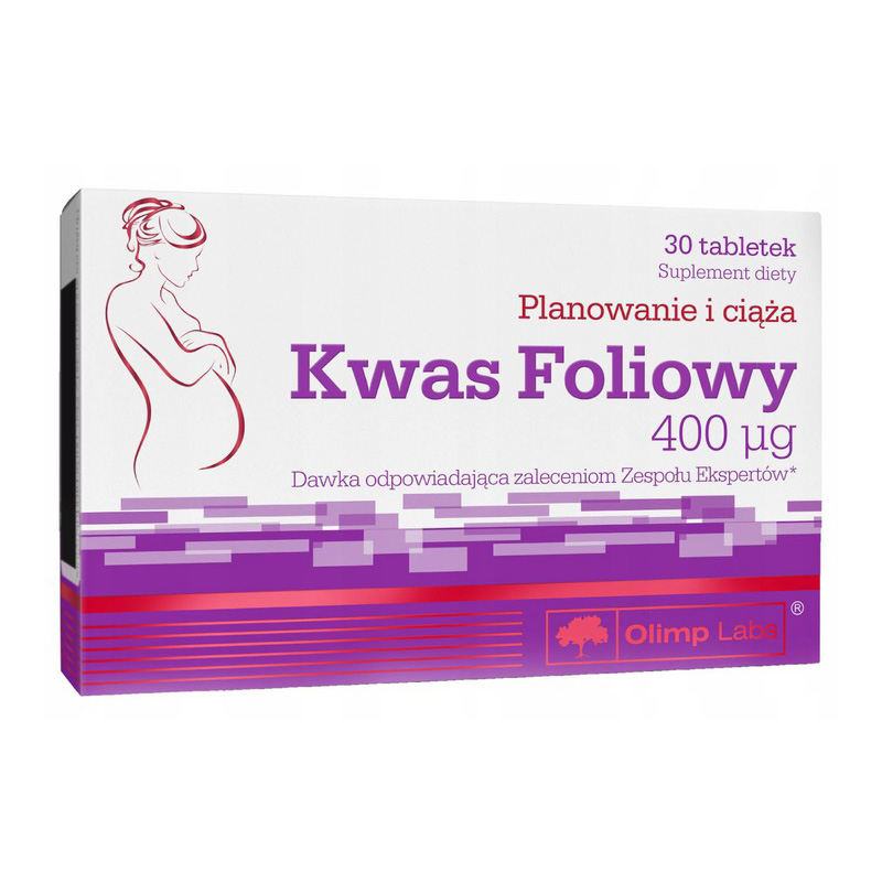 Olimp Kwas Foliowy 400ug 30 Tabs Folic Acid