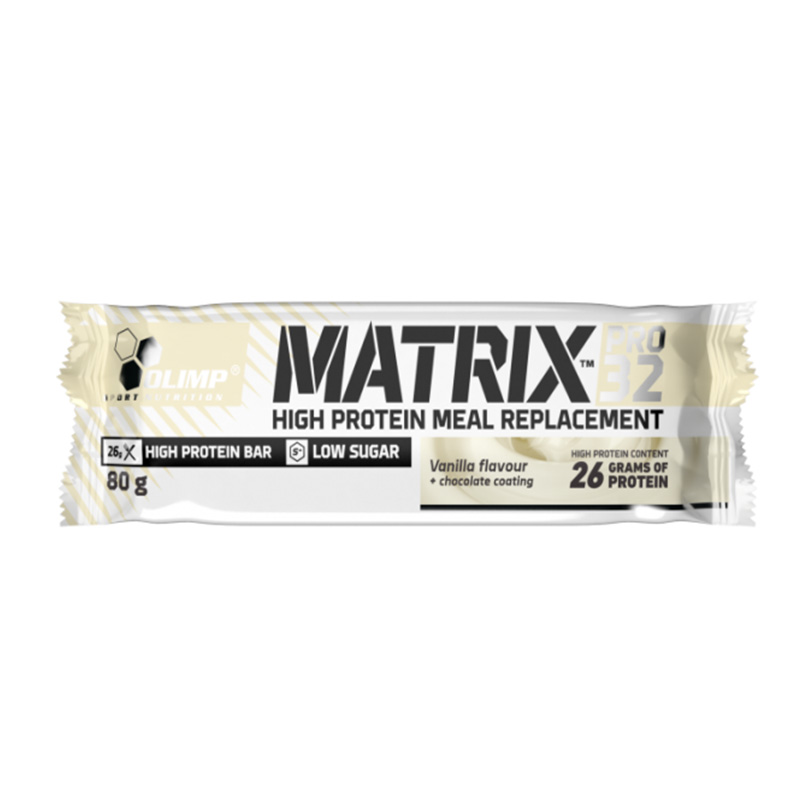 Olimp Matrix Pro 32, 80g Baton Bar Vanilla (24 x 80 g)