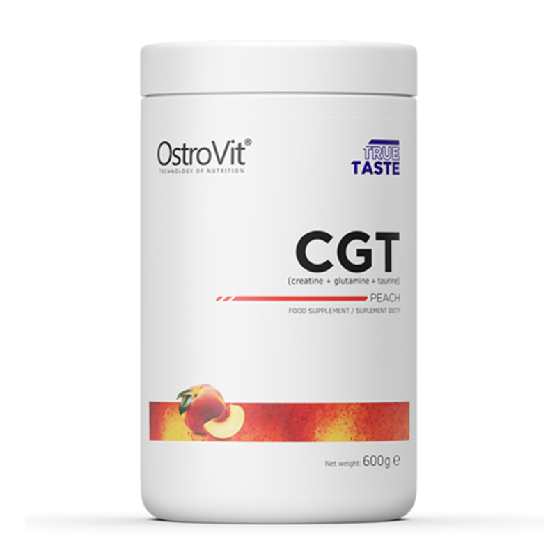 OstroVit CGT 600 g Peach Mix of Creatine Collagen and Taurine