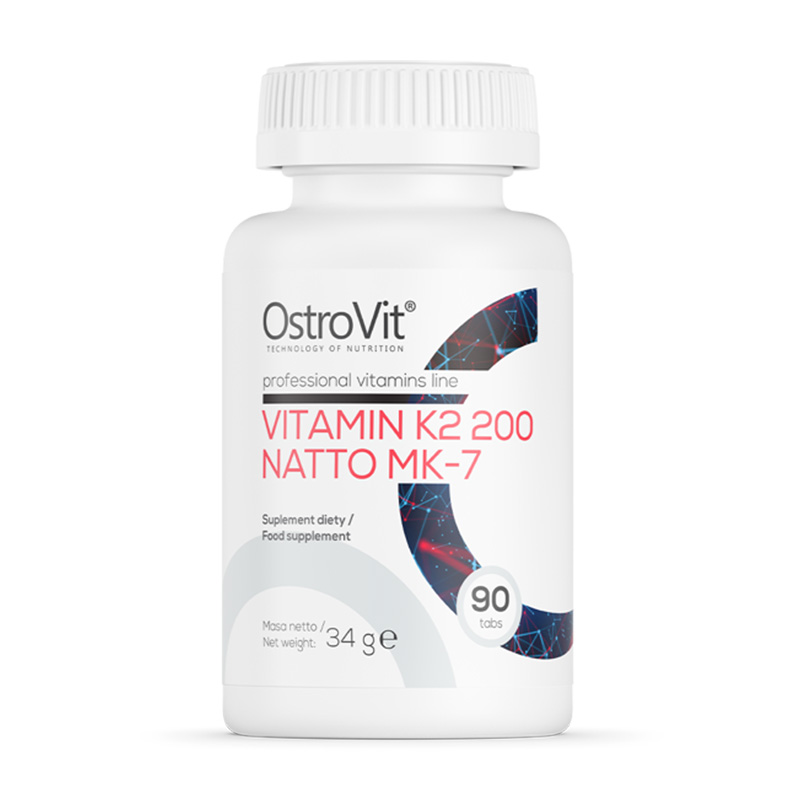 OstroVit Vitamin K2 200 Natto MK-7 90 Tabs