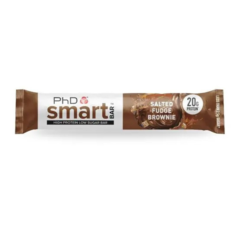 PhD Smart Protien Bar Salted Fudge Brownie 64 g 1x12