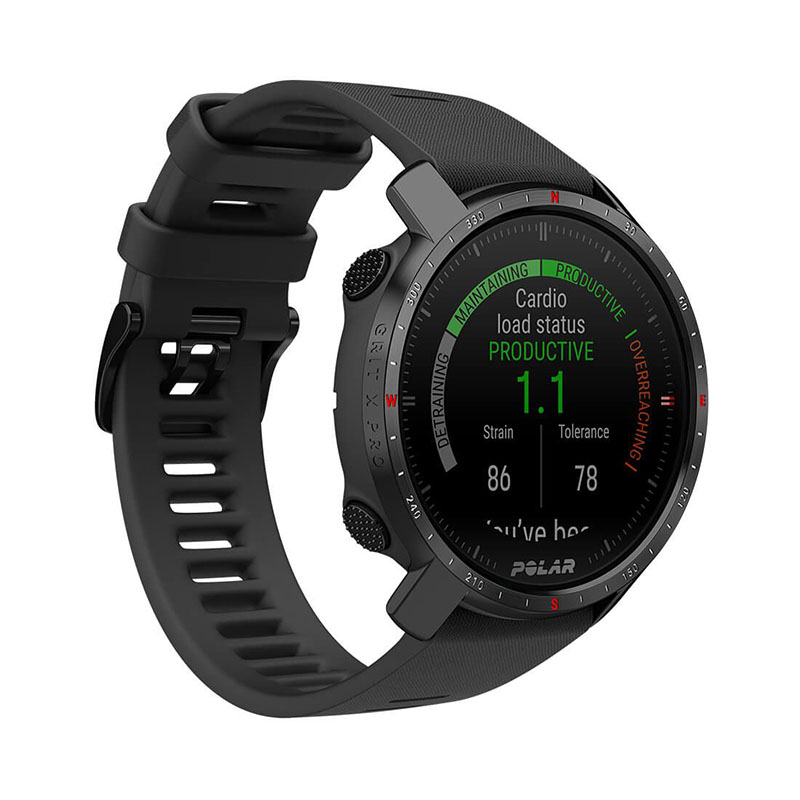 Polar Grit X Pro Premium Outdoor Watch M/L - Black DLC