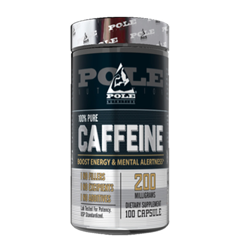 Pole Nutrition Caffeine 200mg 100 Capsule