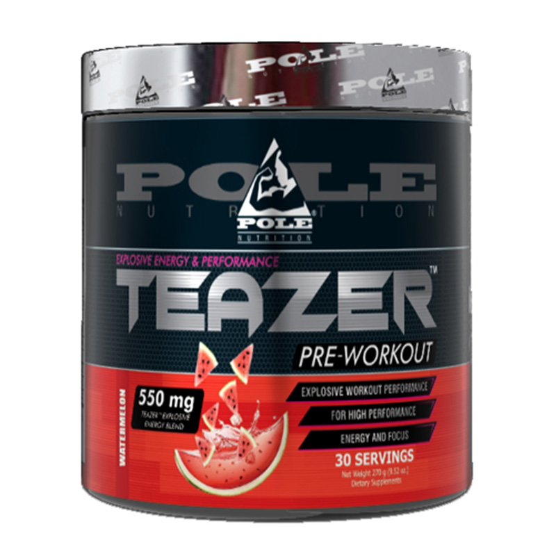 Pole Nutrition Pre Workout Teazer 30 Servings - Watermelon