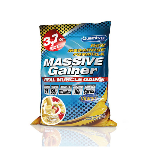 Quamtrax Muscle Gainer Massive Gainer 3700 G