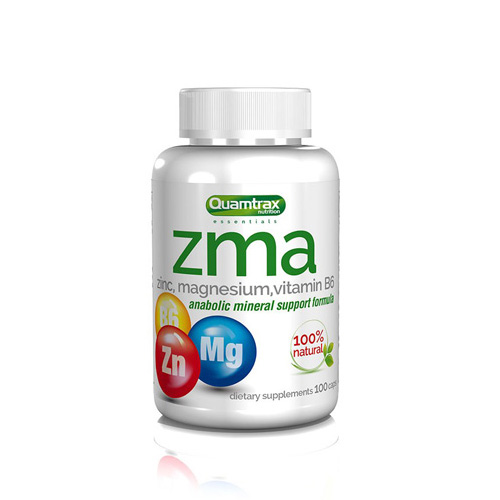 Quamtrax Vitamins Health Herbs Zma 100 Caps