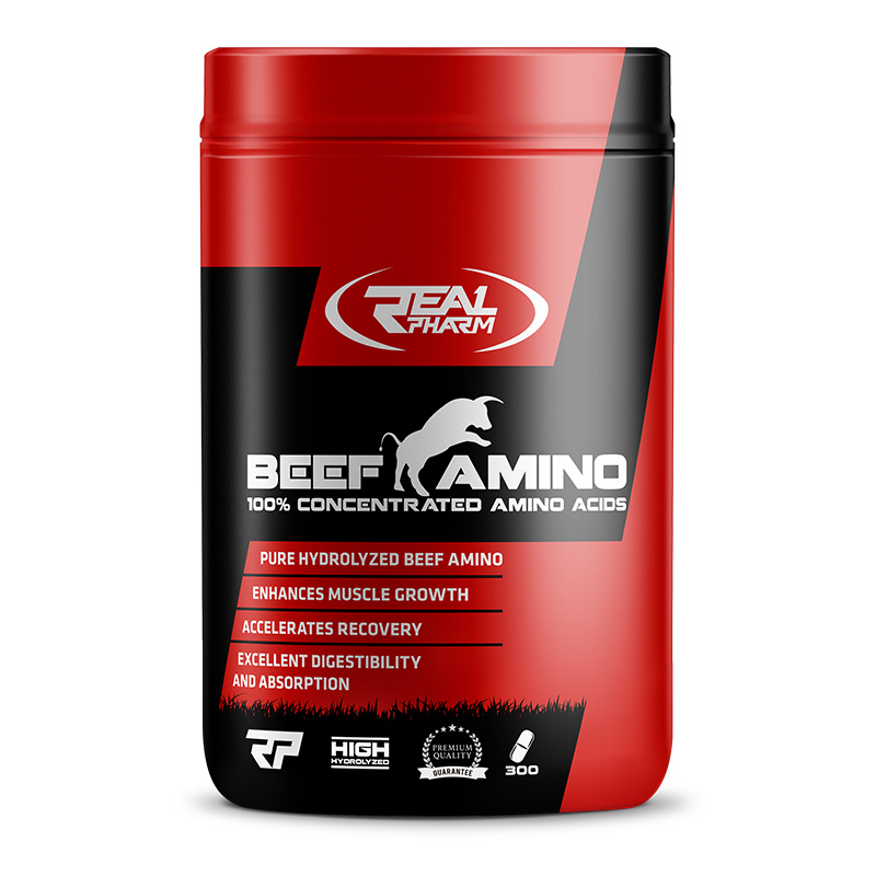 REAL Pharm Nutrition Beef Amino 300 Tabs