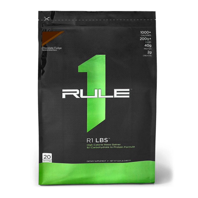 Rule One Protein R1 LBS High Calorie Mass Gainer 12 lbs (20 Servings)