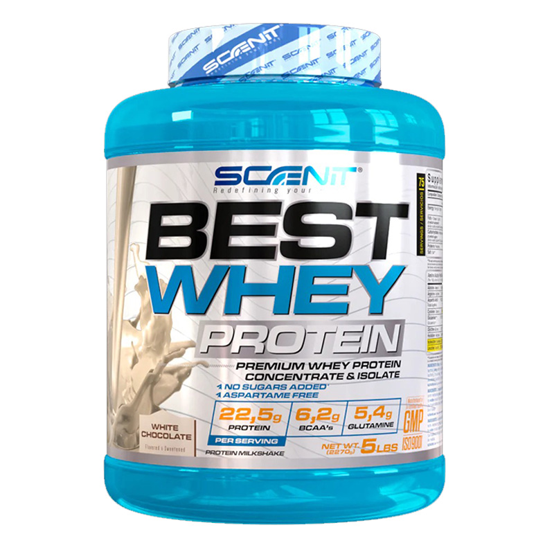 Scenit Nutrition Best Whey Protein 5 lbs - White Chocolate