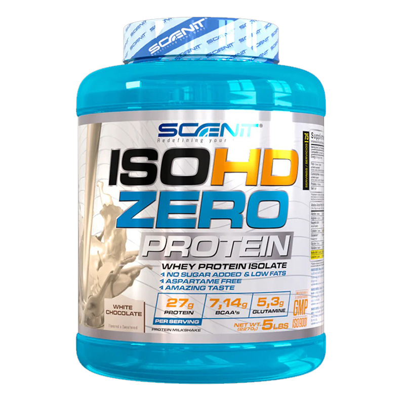 Scenit Nutrition ISO HD Zero Protein 5 lbs - White Chocolate