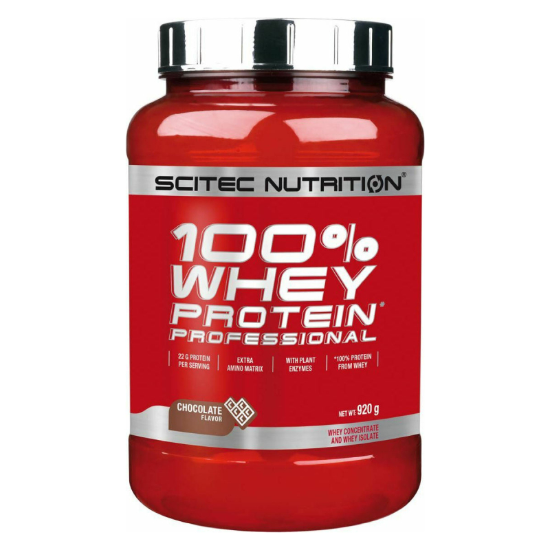 Scitec Nutrition 100% Whey Protien Professional  920 G  30 Servings - Chocolate