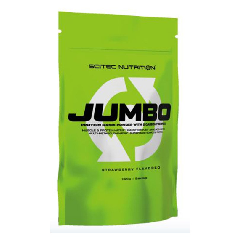 Buy Scitec Nutrition Jumbo Protein 1320 g Strawberry in Dubai, Abu