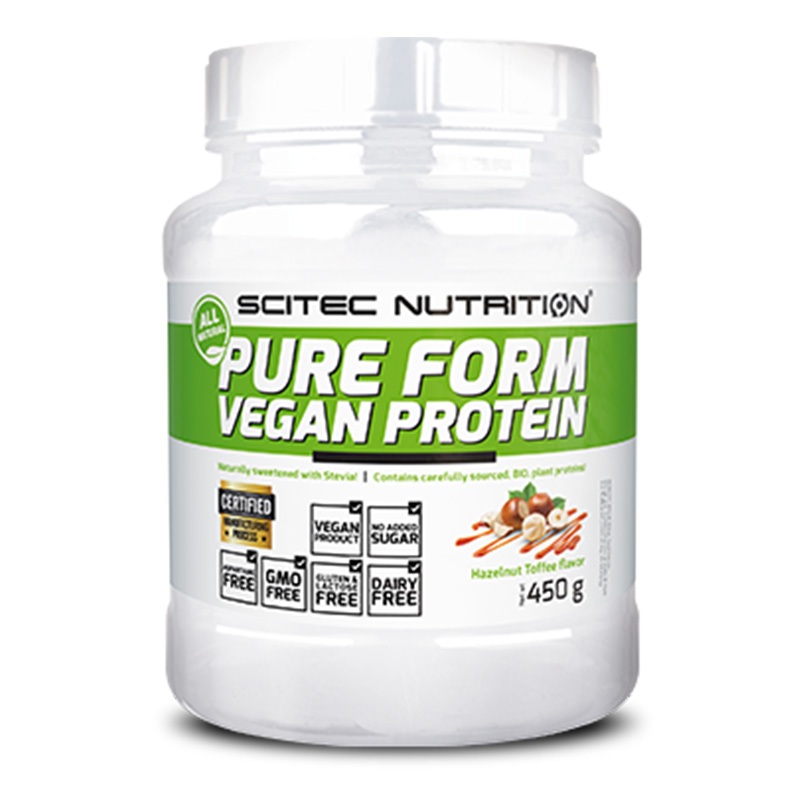 Scitec Nutrition Pure Form Vegan Protein 450 gms