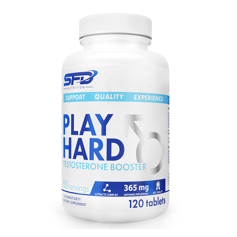 SFD Nutrition Play Hard Testosterone Booster 120 Tab