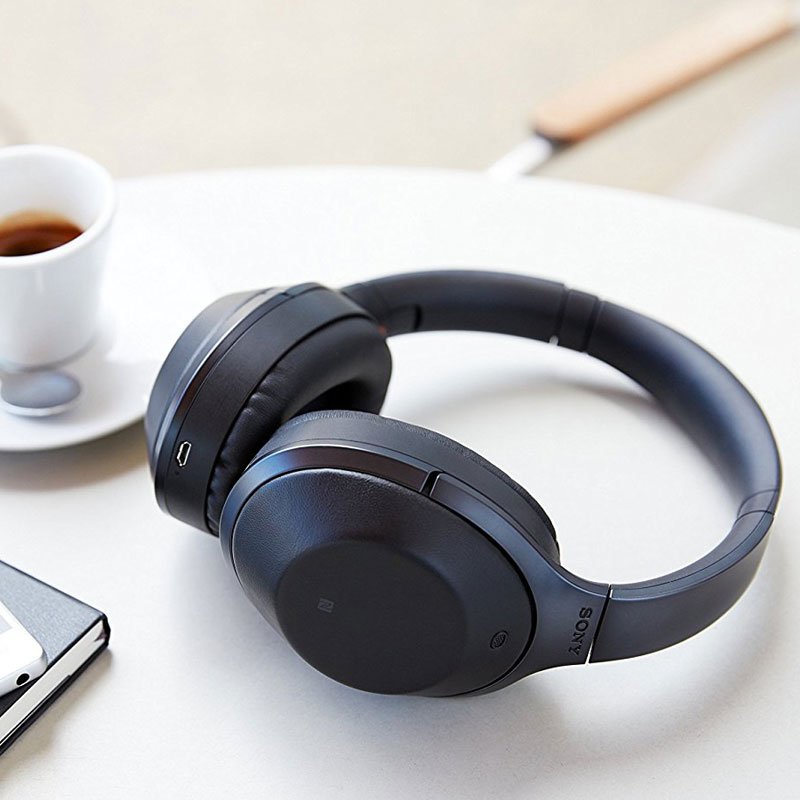 Buy Sony MDR1000X Noise Cancelling Bluetooth Headphones Black online in