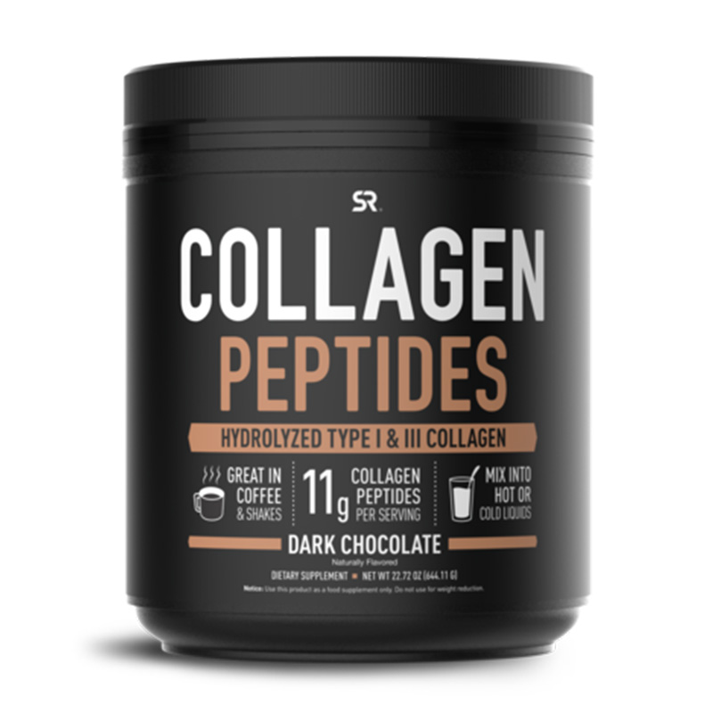Sports Research Collagen Peptides Dark Chocolate 41 Serving
