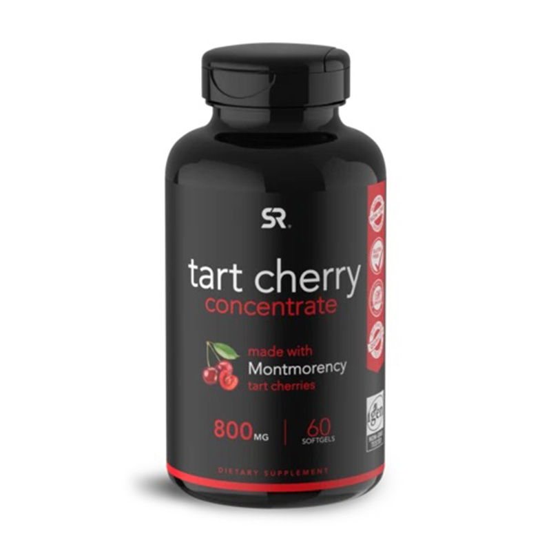 Sports Research Tart Cherry Concentrate 800mg 60 Softgels
