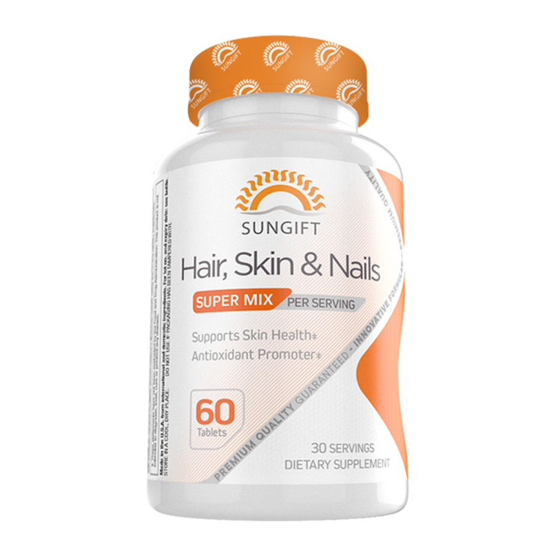 Sungift Nutrition Hair Skin And Nails Supermix 60 Tabs