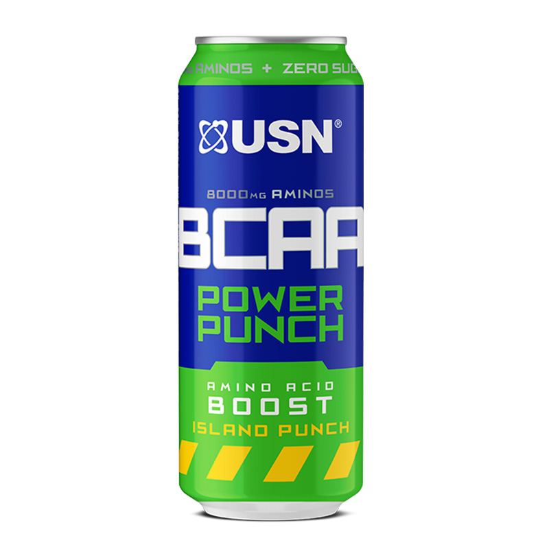 USN BCAA Power Punch Island Punch 500Ml X 24 Cans