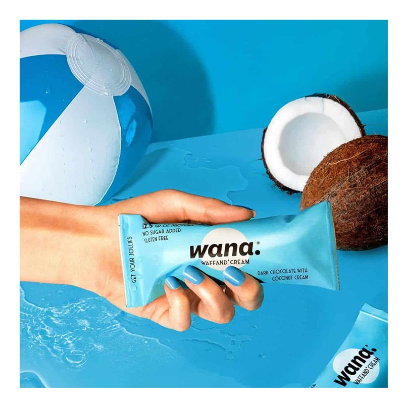 Buy Wana Protein Bar 1x12 Box Coconut in Dubai, Abu Dhabi, Sharjah