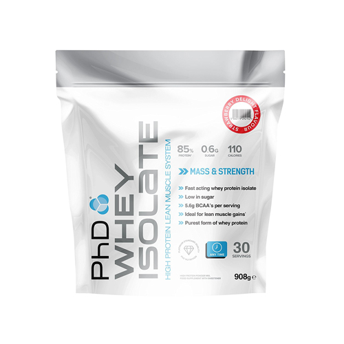 Whey Isolate Strawberry Delight 908G