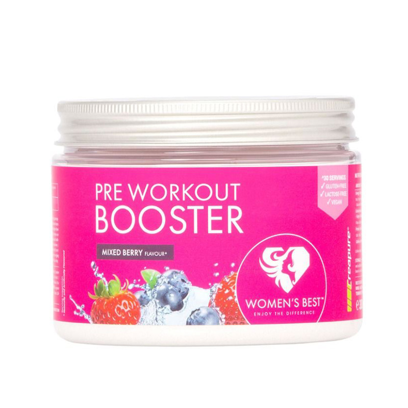 Womens Best Pre Workout Booster Mixed Berry 300 g