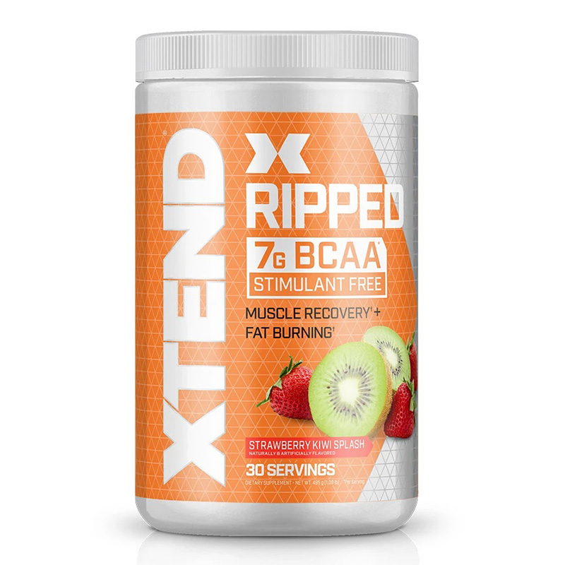 XTEND Ripped BCAA 30 Servings Strawberry Kiwi Splash